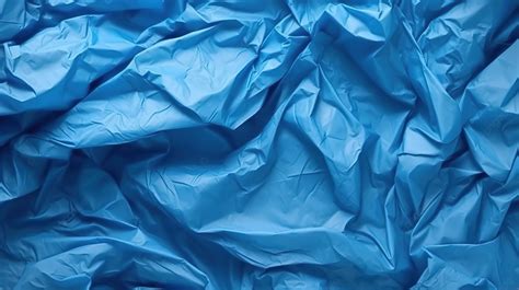 Background With A Textured Blue Crumpled Paper Ancient Background