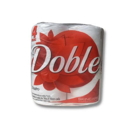 Papel Higiênico Folha Dupla Doble 4x30m
