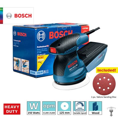 Bosch GEX 125 1 AE Professional Random Orbit Sander Shopee Philippines