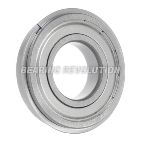 6204 ZZ NR, Deep Groove Ball Bearing with a 20mm bore - Budget Range ...