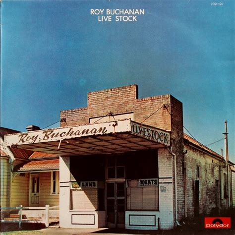 Roy Buchanan – Live Stock (1975, Vinyl) - Discogs