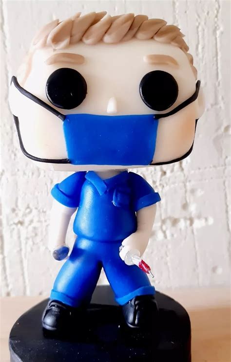 Figura Tipo Funko Pop Cirujano Plastico Personalizado Y Caja Mebuscar