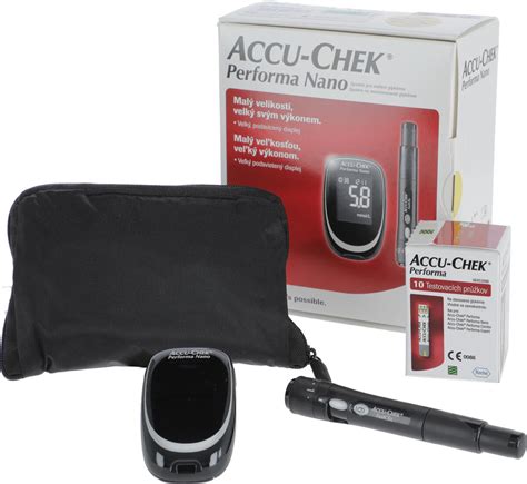 Glukometr - Accu Chek Performa Nano - novinka za skvělou cenu | Unizdrav.cz