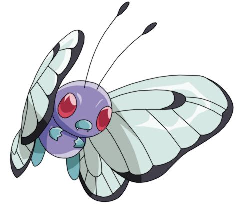 Butterfree Pokemon Png Images Transparent Free Download