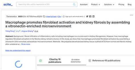 Macrophage Promotes Fibroblast Activation And Kidney Fibrosis By