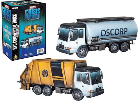 Atomic Mass Games Marvel Crisis Protocol Garbage Truckchem Truck