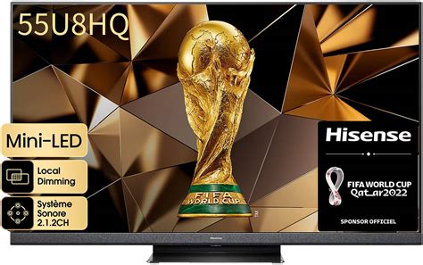Телевизор 55" Hisense U8HQ - 55U8HQ 55U8HQ - на топ цена от Ардес