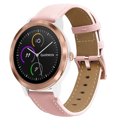 Garmin Venu Sq Sq Venu Plus Klockarmband I L Der Mm Rosa