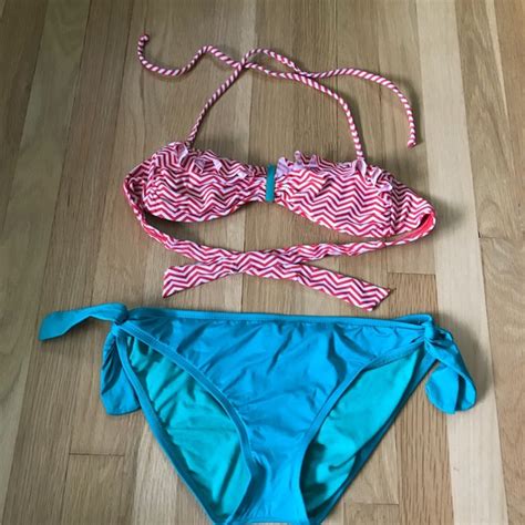 Xhilaration Swim Xhilaration Top Mossimo Bottom Bikini Set Poshmark
