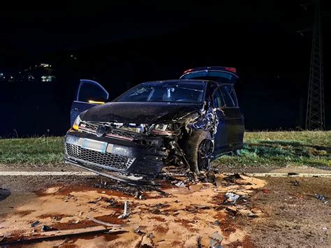 Verkehrsunfall auf der Pustertaler Staatsstraße Drei Personen verletzt