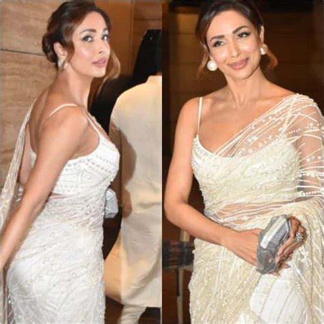 Malaika Arora Looks Stunning As She Steps Out In A Saree Netizens Say Damn She Looks Hot