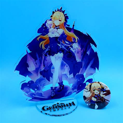 Акриловая фигурка Фишль 3 из Геншин Импакт / Genshin Impact | Интернет ...