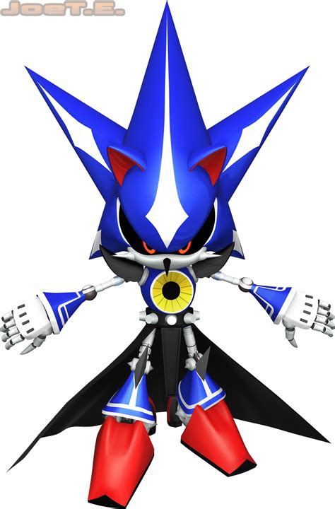 Neo Metal Sonic (2016 Render) by JoeTEStrikesBack on DeviantArt