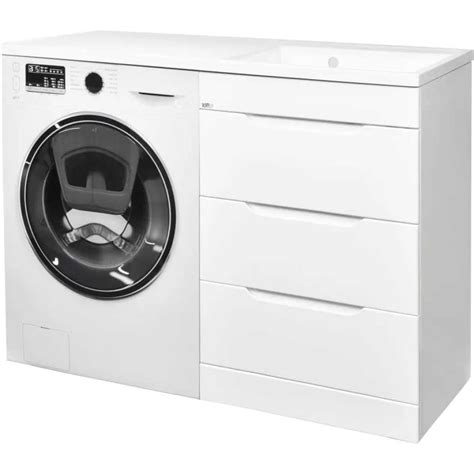 Тумба с умывальником TOPPUS SATIN 60+60 под стиральную машину, раковина ...