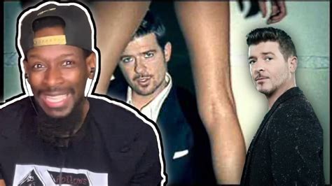 Robin Thicke Sex Therapy Official Video Reaction Dee B Youtube