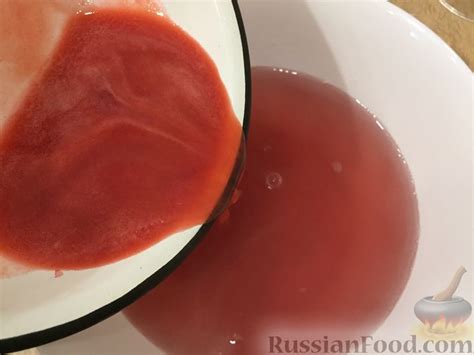 Рецепт: Морс клюквенный, брусничный, черносмородиновый или малиновый на ...