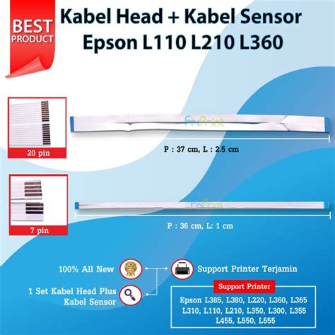 Jual Kabel Flexible Head Sensor Epson L L L L L L