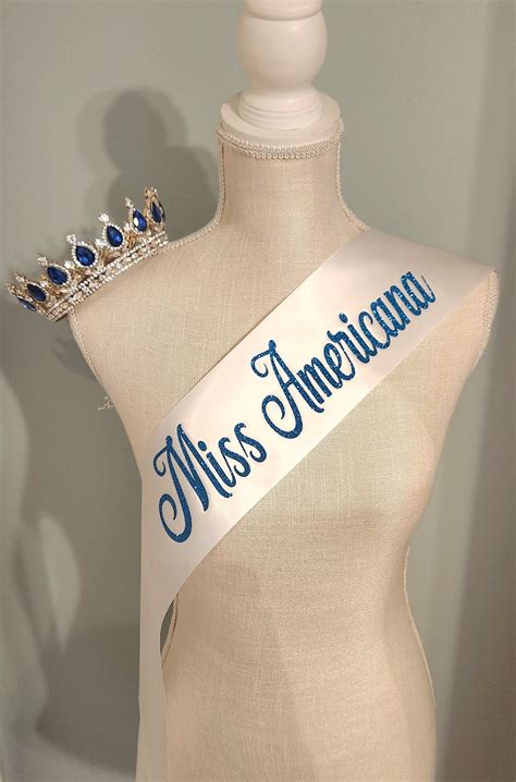 Taylor Swift Miss Americana Sash Custom Colors Available Lover Era Eras ...