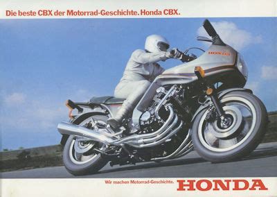 Motor Lit De Honda CBX Prospekt 1981