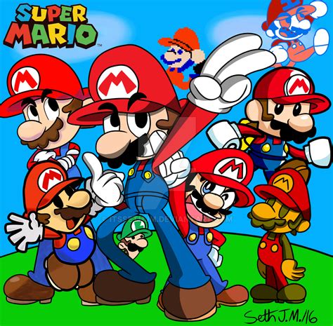 Super Mario By Ultimatestudios On Deviantart