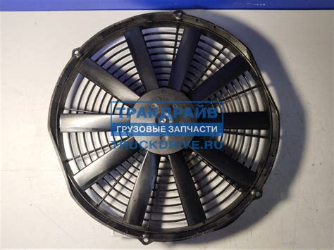 Вентилятор осевой 330 мм вытяжной 12V H=63мм 8.7А 1980 м3/ч VA13-AP51/C ...