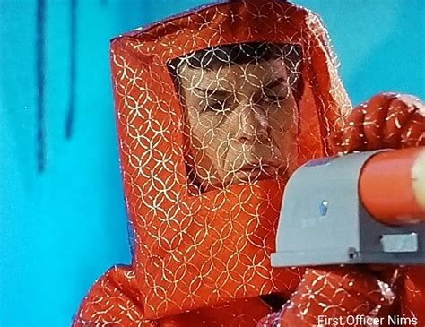 First Officer Nims Leonard Nimoy In The Naked Time S1 E4 Star Trek