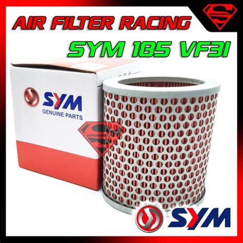 K N AIR FILTER RACING SYM VF3I 185 SYM VF3 185CC K N AIR CLEANER