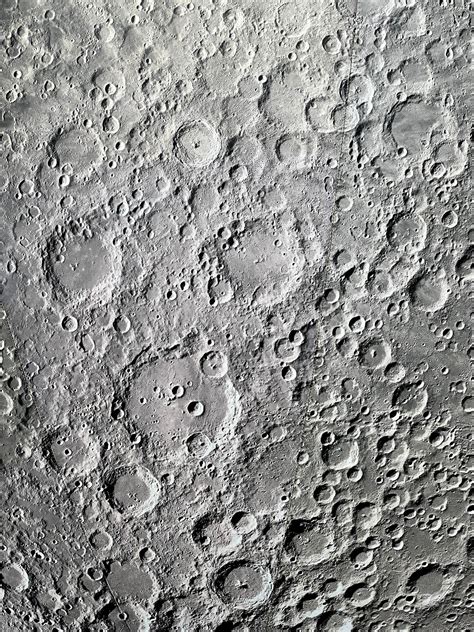 Moon Surface Texture Maps