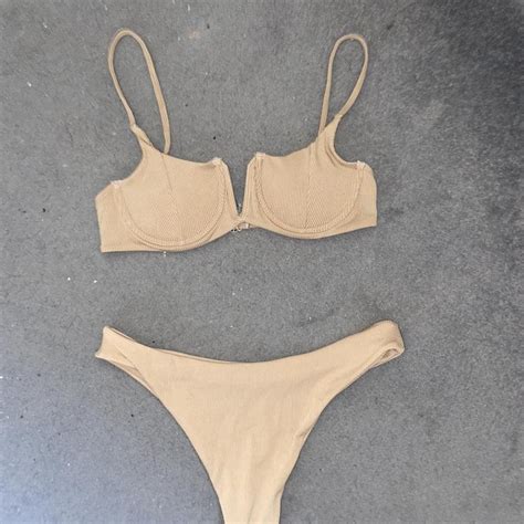Nude Shein Bikini Ordered A Small But The Top Came Depop