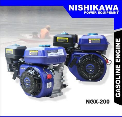 Ngx Gasoline Engine Mesin Bensin Nishikawa Karya Delitama