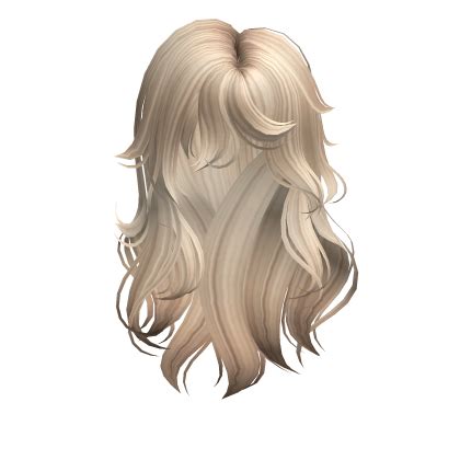 Wispy Messy Wolfcut In Blonde Roblox