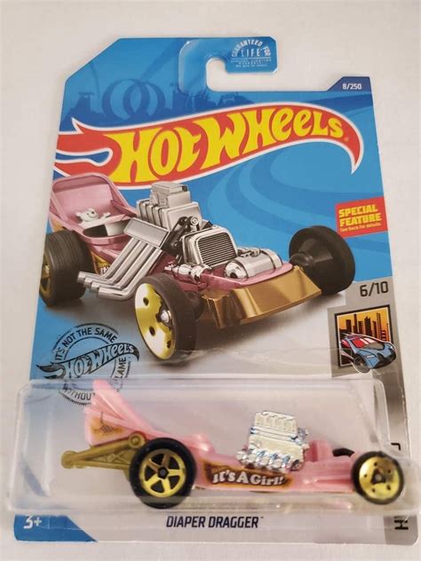 Amazon Hot Wheels Hw Metro Diaper Dragger Pink Toys Games