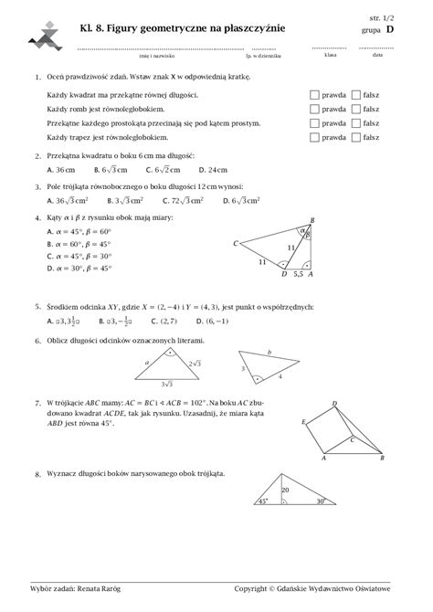 Geometryczne 8 Kl Hot Sex Picture