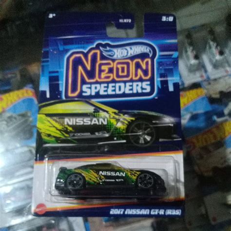 Jual Hot Wheels Neon Speeders Nissan Gtr R Shopee Indonesia