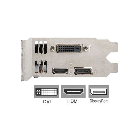 Buy The Gtx 1050 Low Profile Dvi Hdmi Displayport Bracket For Video