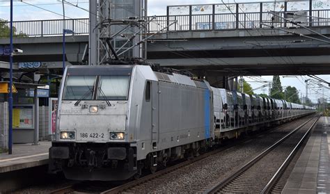 RTB CARGO GmbH Düren D mit der Railpool Lok 186 422 2 NVR Nummer