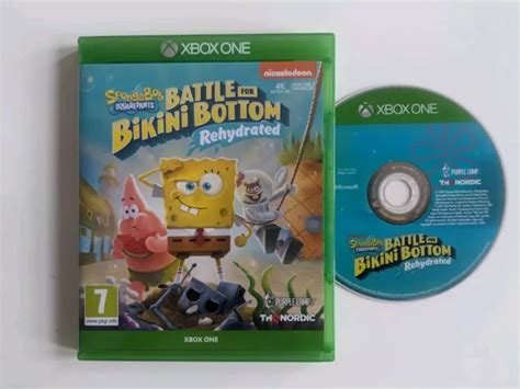 Spongebob Squarepants Battle For Bikini Bottom Rehydrated Xbox One Game Vgc Picclick Uk