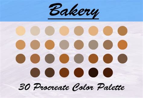 Bakery Color Palette