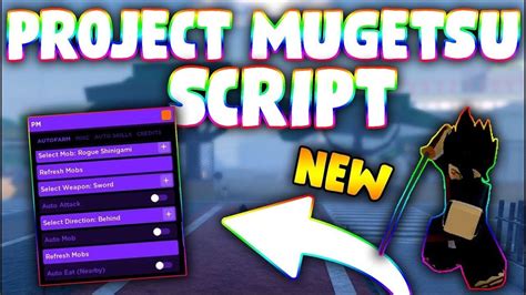 UPDATED Project Mugetsu PM Script PASTEBIN 2023 AUTOFARM