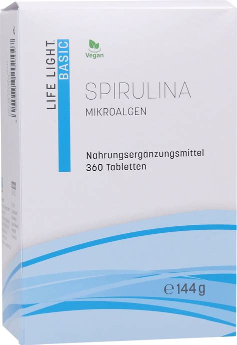 Spirulina Tabletten Life Light VitalAbo