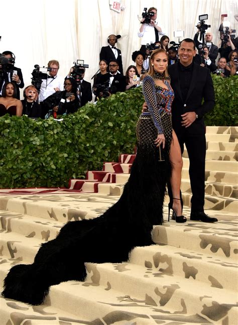 Jennifer Lopezs Met Gala Dress 2018 Popsugar Fashion