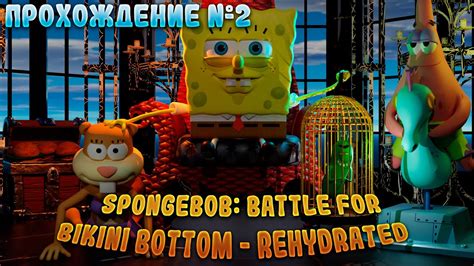 SpongeBob SquarePants Battle for Bikini Bottom Rehydrated Прохождение Часть 2 Финал 4K
