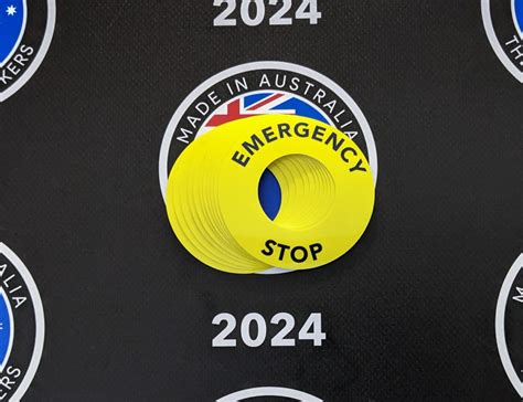 Catalogue Printed Safety Signage Stickers The Art Of Stickers Australia