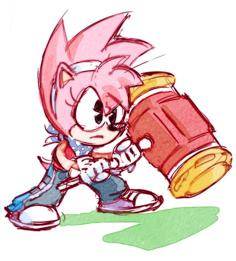 Amy Rose By Ppdpplart On Newgrounds