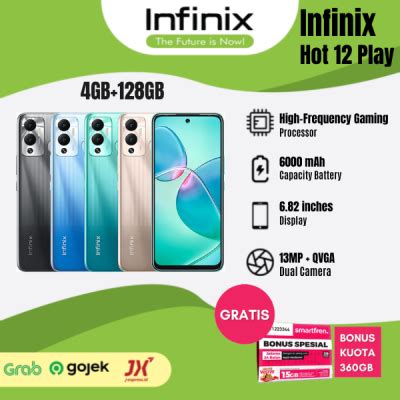 Infinix Hot 12 Play Bawa Kamera 13 MP Dan Chipset