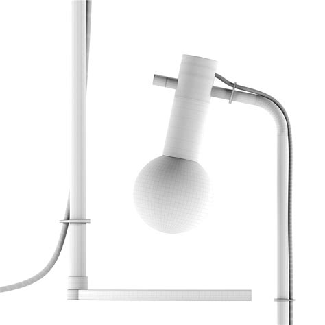 Nude Curved Floor Lamp By Leds FlippedNormals