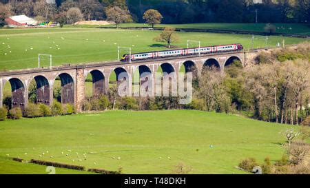 Congleton Viaduct From The Cloud Stock Photo Alamy