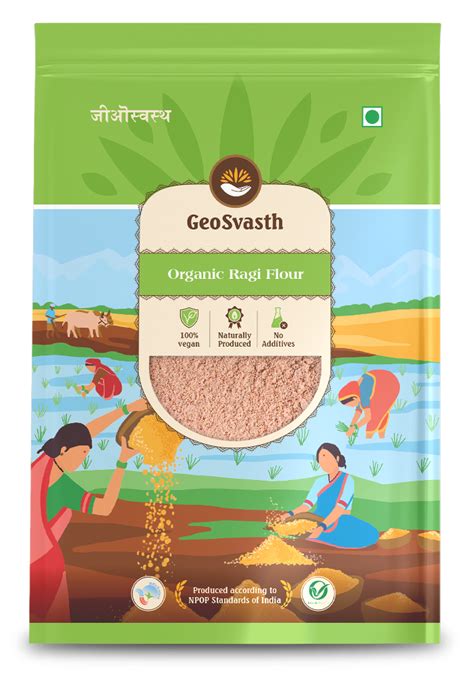 Organic Ragi Flour GeoSvasth