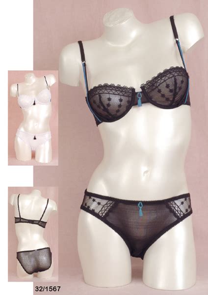 SOUTIEN GORGE ET SLIP Lingerie Femme Soutiens Gorge Slips Silvana Lingerie