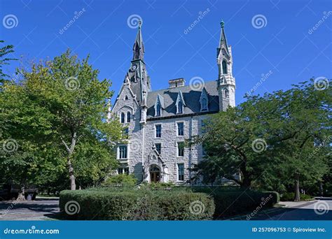 Campus of Northwestern University Editorial Stock Photo - Image of
